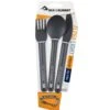 Sea To Summit Alphalightcutlery Set 3Pc Kfs -Trek And Travel Sales ACUTALSET3 AlphaLightCutlerySetForkKnifeSpoon Packaging 01