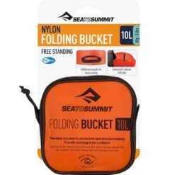Sea To Summit Folding Bucket 10L 9 Sea To Summit Folding Bucket 10L -Trek And Travel Sales AFB10 NylonFoldingBucket 10L Packaging