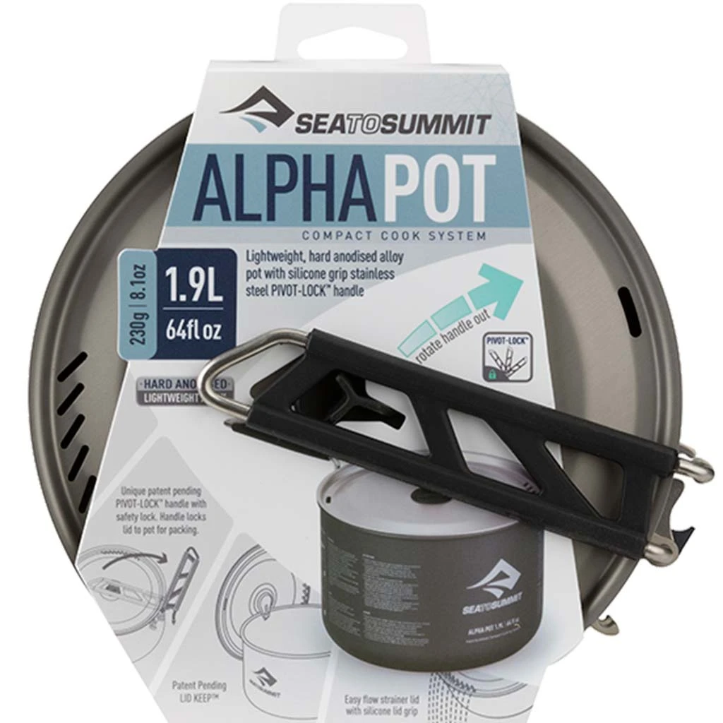 Sea To Summit Alpha Pot 1.9 Litre 5 Sea To Summit Alpha Pot 1.9 Litre - Image 3