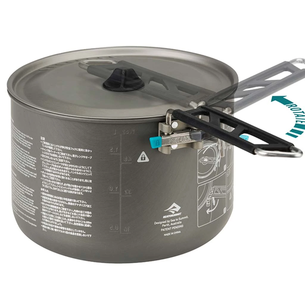 Sea To Summit Alpha 1 Pot Cook Set 2.1 7 Sea To Summit Alpha 1 Pot Cook Set 2.1 - Image 5