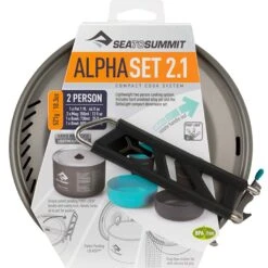 Sea To Summit Alpha 1 Pot Cook Set 2.1 10 Sea To Summit Alpha 1 Pot Cook Set 2.1 -Trek And Travel Sales APOTACKSET2.1 AlphaSet2.1 Packaging 01