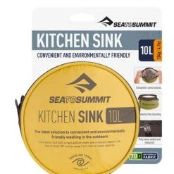Sea To Summit Kitchen Sink W/Handle 10 Litre 7 Sea To Summit Kitchen Sink W/Handle 10 Litre -Trek And Travel Sales ASINK10 KitchenSink 10L Packaging 01