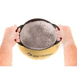 Sea To Summit Little Sink W/Handle 5 Litre -Trek And Travel Sales ASINK KitchenSink USP GrabHandles 01