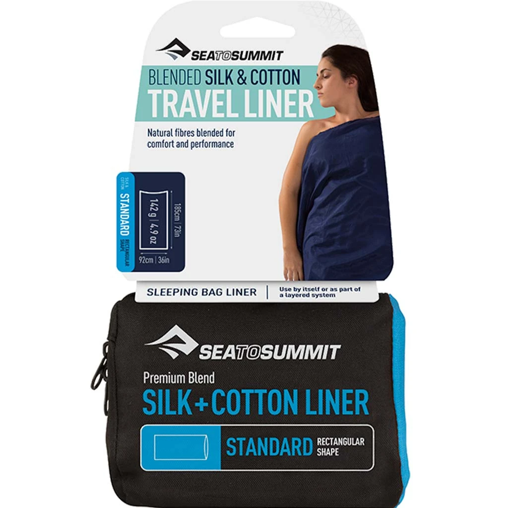 Sea To Summit Silk-Cotton Liner 4 Sea To Summit Silk-Cotton Liner - Image 2