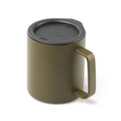 GSI Glacier Stainless Camp Cup -Trek And Travel Sales BrushedStainless15fl2