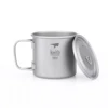 Single-Wall Titanium Mug With Lid -Trek And Travel Sales Cup