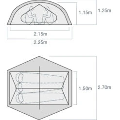 Exped Lyra III Tent -Trek And Travel Sales Dimension Lyra 3