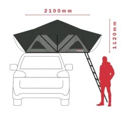 KOZI 1300 ROOF TOP TENT -Trek And Travel Sales KSR1000 05
