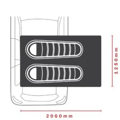 KOZI 1300 ROOF TOP TENT -Trek And Travel Sales KSR1000 08