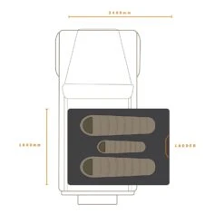 HI-VIEW 1800 ROOF TOP TENT -Trek And Travel Sales T050801625 13 cd0a3c8c d291 47bf b40c 7148d9c1aa52