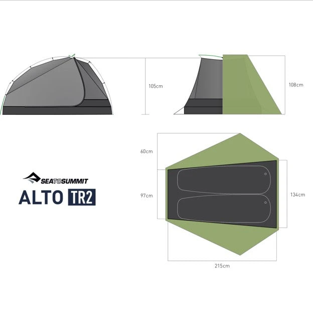 Sea To Summit Alto TR2 Tent 14 Sea To Summit Alto TR2 Tent - Image 12
