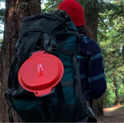 GoKit Deluxe With 7 Tools -Trek And Travel Sales human gear GoKit deluxe 7 tools red forest