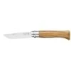 Opinel Trekking Knife Stainless Steel Olive -Trek And Travel Sales ndeg08 olive wood web