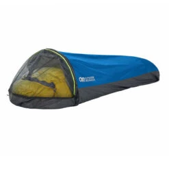 Outdoor Research Helium Bivy -Trek And Travel Sales outdoor research helium bivy classi blue open